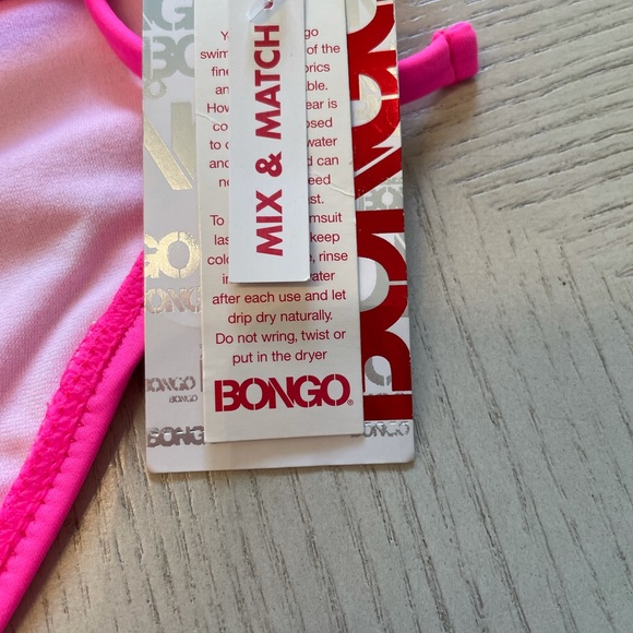 Bongo & Exhilaration String Bikini Sz Lg - Picture 3 of 9